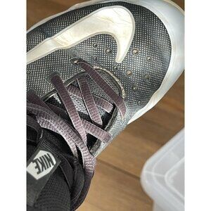 Nike Huarache‎ Kids 2Y Baseball Cleats Black Gray Shoes Youth Size 5y. (25)